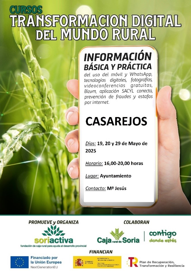 Formación para la digitalización en el mundo rural - Fundación Soriactiva
