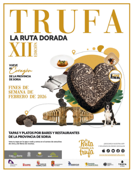 poster de la ruta de la trufa
